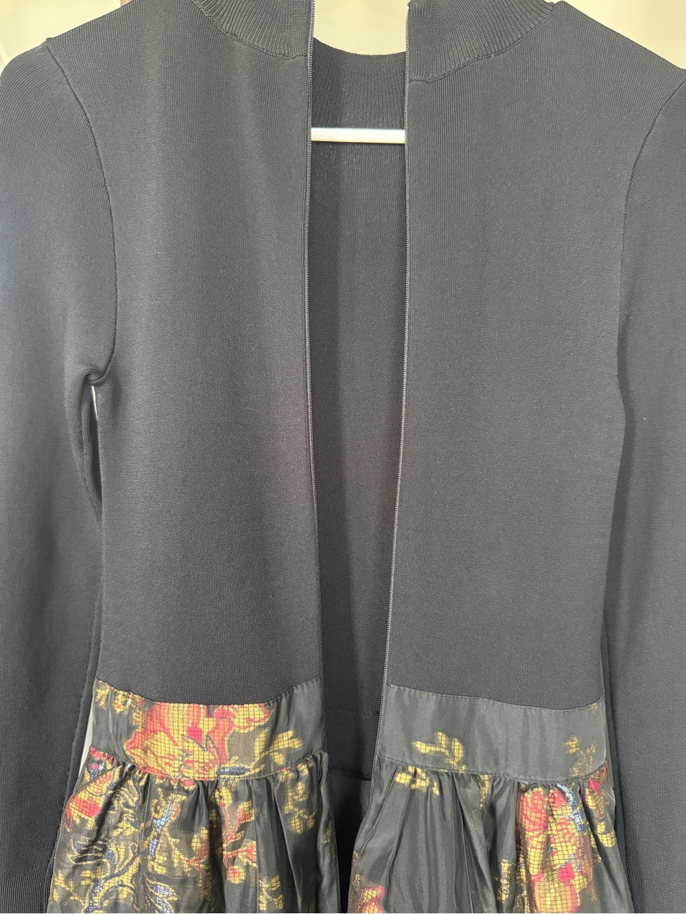 NWOT Ted Baker Audria Knit Bodice Tiered Midi Dress Size 0 - Picture 8 of 9